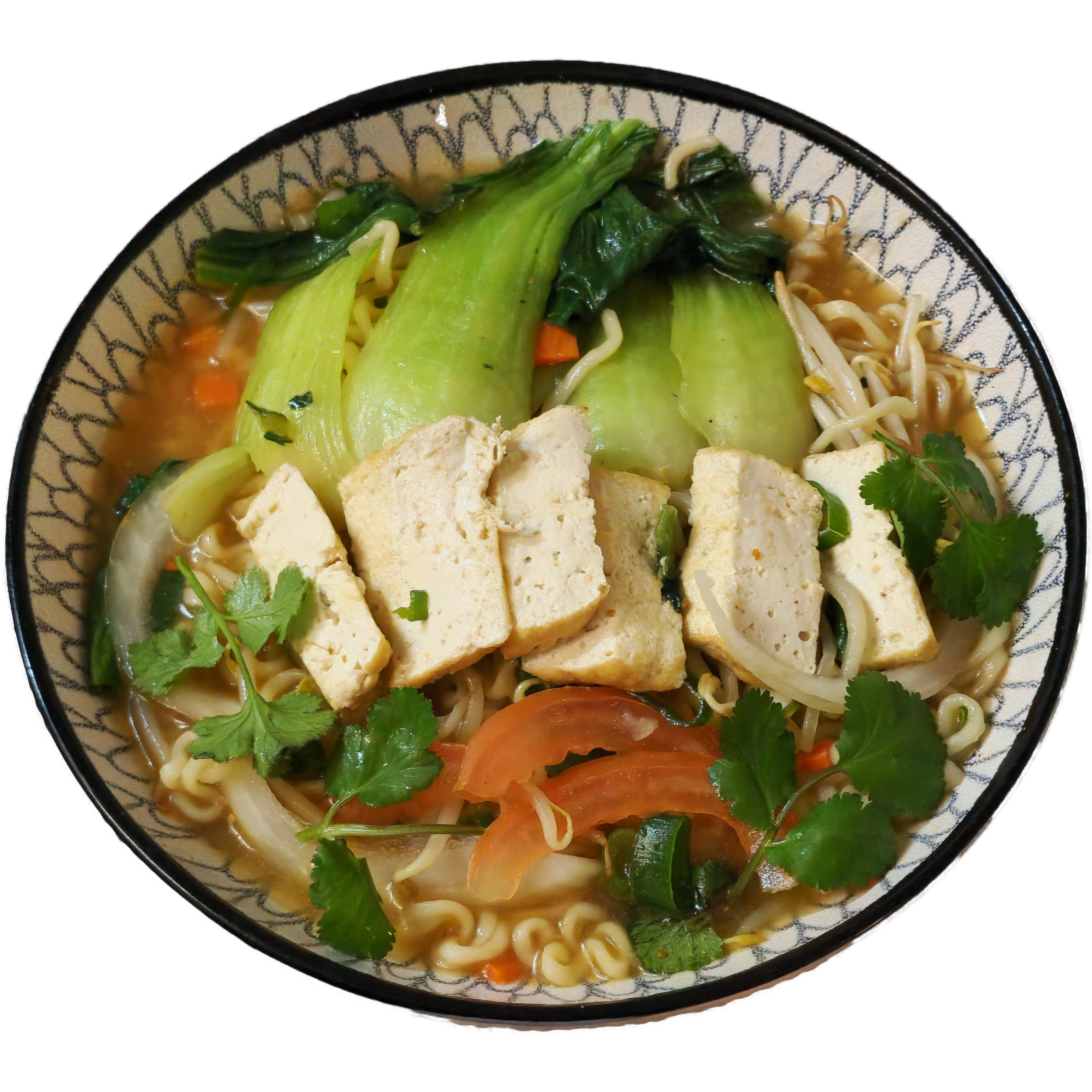 Ramen Tofu Soup - Bobomy