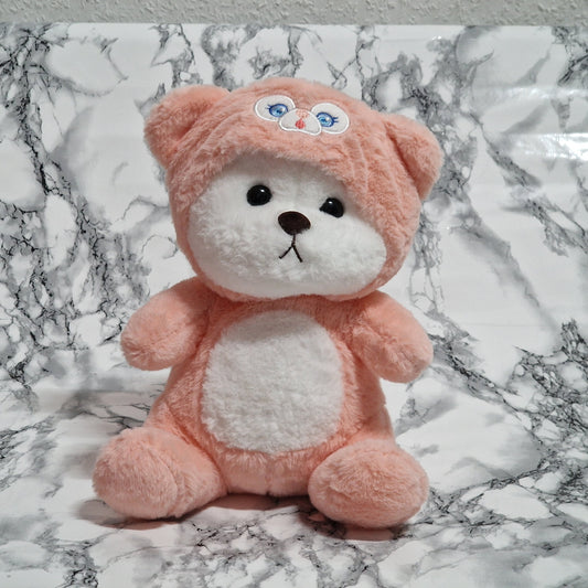 Teddy Bear with Attached Hoodie